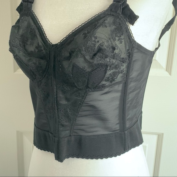 1960s Charmode Lace Corset Bustier - Picture 9 of 13